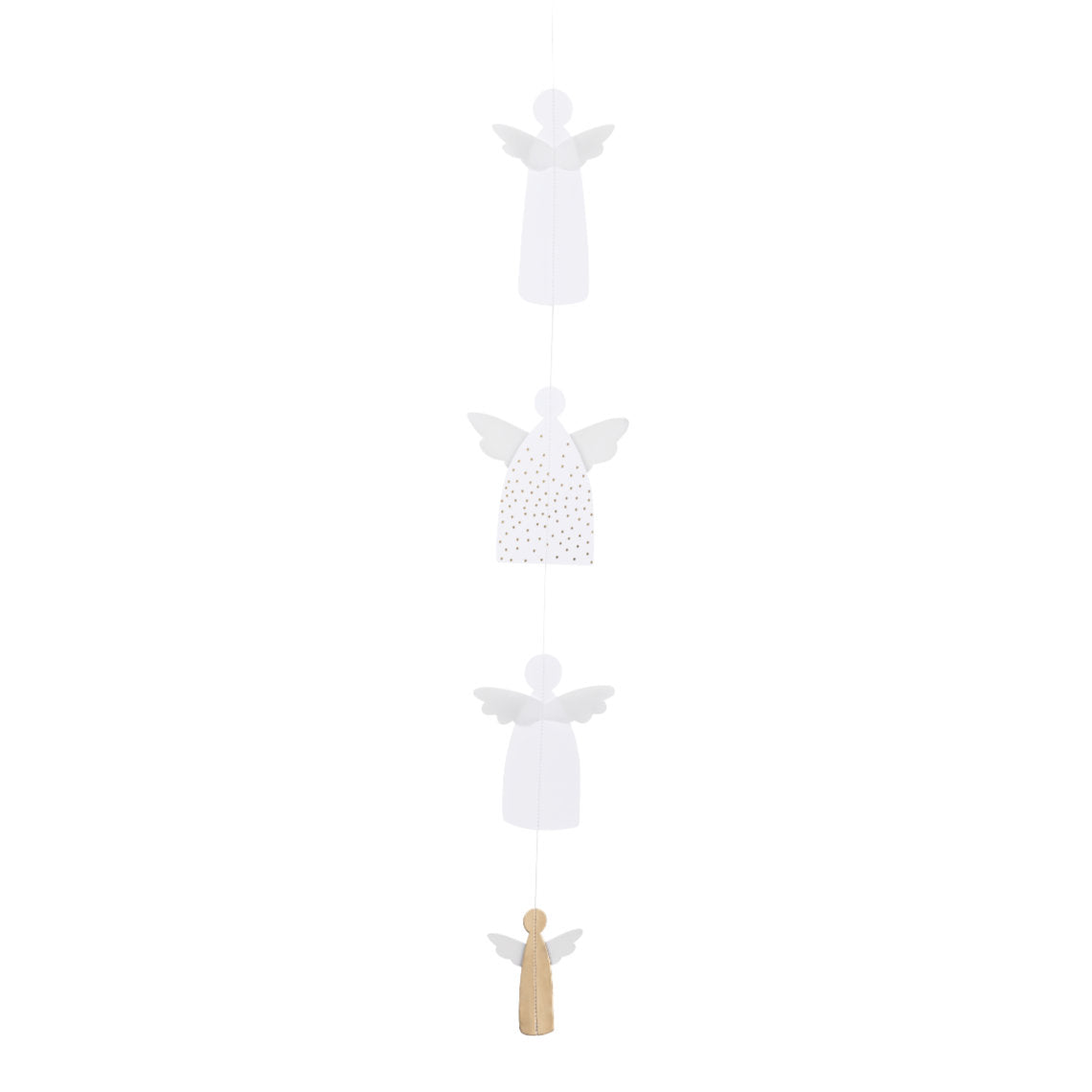 Girlande aus Papier 60cm "Engelskette" von räder design - Weihnachten Weihnachtsdekoration