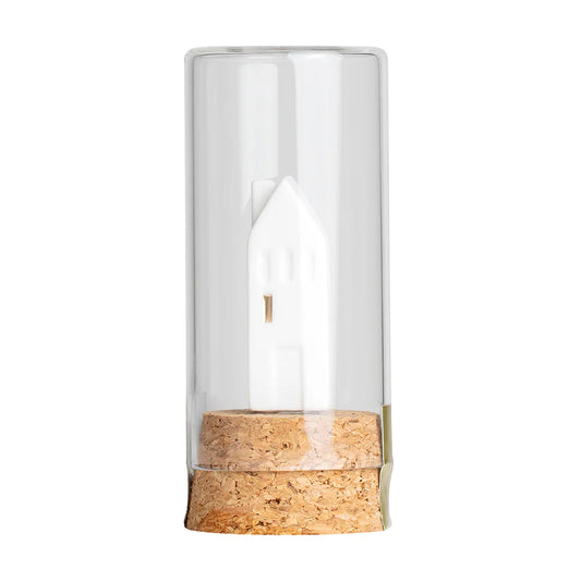 Glaswunsch Home is where the heart is von räder design perfekt zum Einzug Geschenk D.3,5cm, H.8,5cm