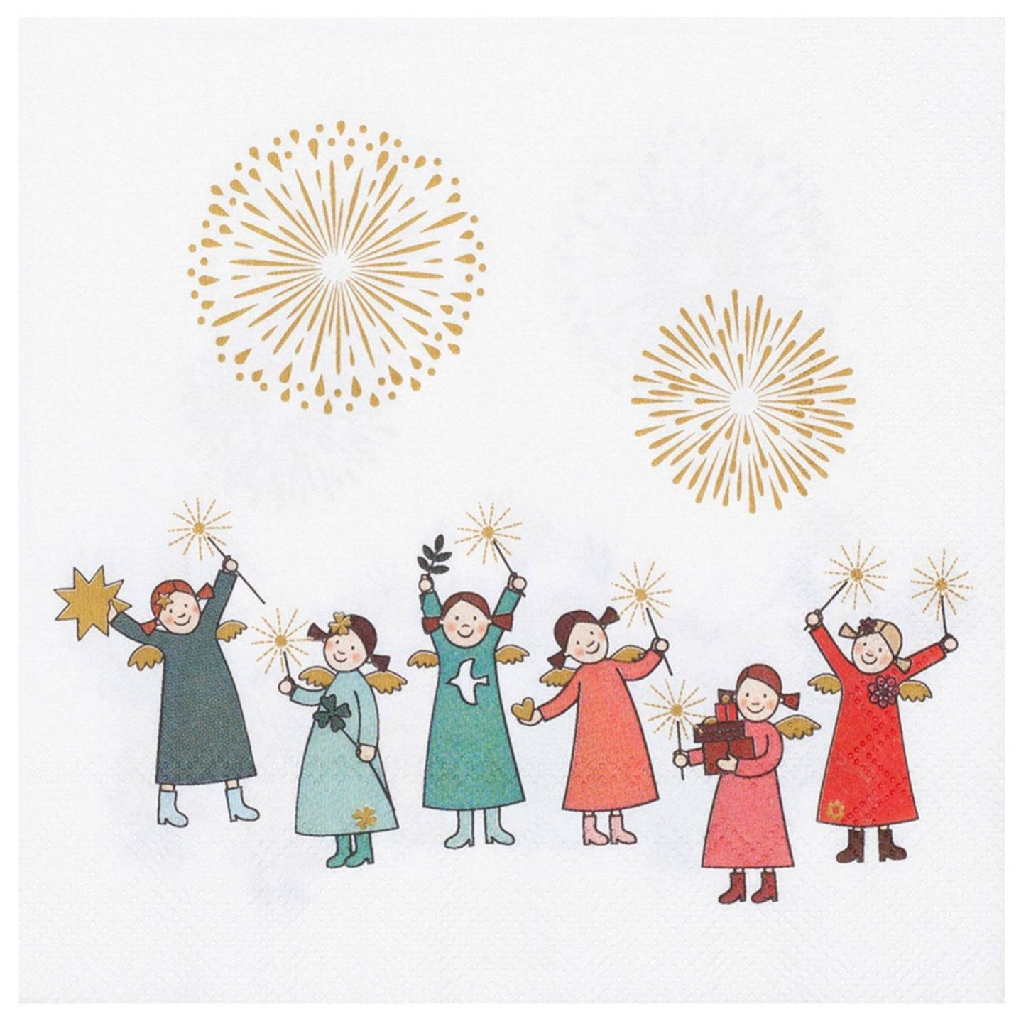 Napkins 33x33 cm "Heavenly Sisters" by räder design - Christmas Christmas decoration