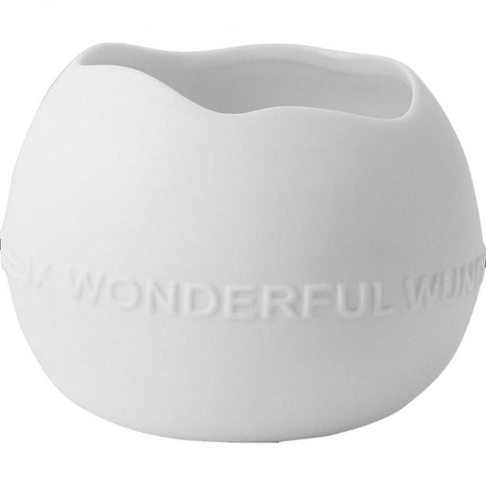 Teelichthalter aus Porzellan " Wundervoll " von räder design du bist Wundervoll Geschenkidee